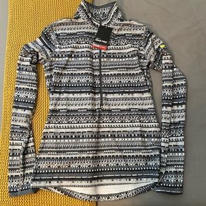 Nike Pro Hyperwarm series half-zip baselayer womens